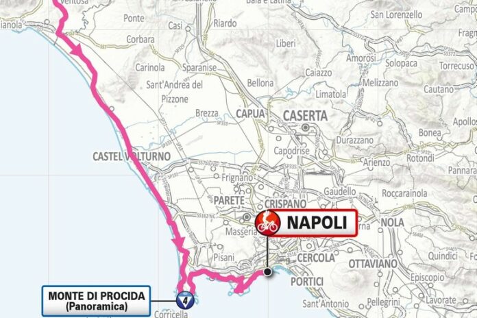Il giro d'Italia fa tappa a Napoli per il terzo anno consecutivo: le date