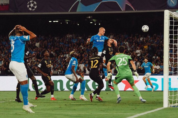 Champions League: 3 punti al Real Madrid, ma il Napoli esce a testa altissima