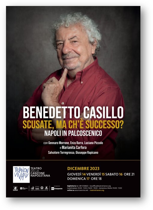 Al Trianon Viviani Benedetto Casillo e il cavalluccio rosso