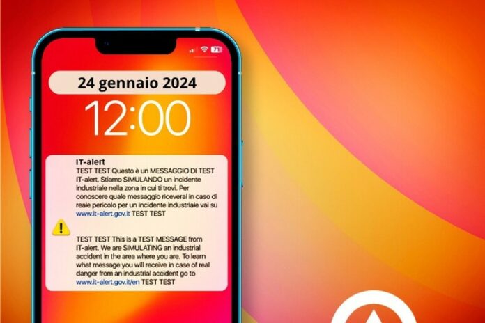 IT-Alert, domani test a Napoli del sistema nazionale di allarme pubblico