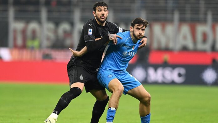 Milan-Napoli 1-0, decide Theo: per gli azzurri Europa sempre più lontana