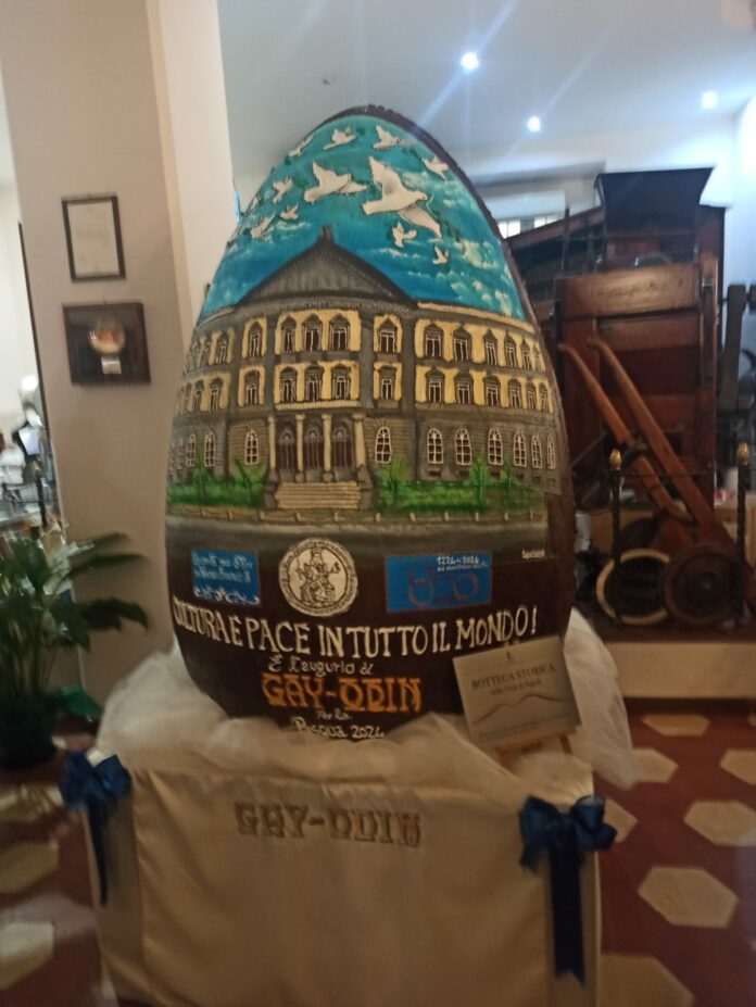 Uovo di Pasqua Gay-Odin 2024 dedicato agli 800 anni della Federico II