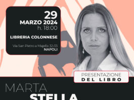 Marta Stella presenta "Clandestine" alla libreria Colonnese di Napoli venerdì 29 marzo