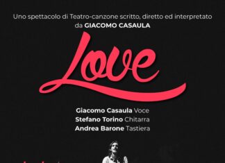 “Love” il nuovo progetto di Giacomo Casaula debutta al Teatro Serra
