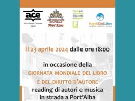 Giornata Mondiale del libro, a Port'Alba reading di autori e musica in strada
