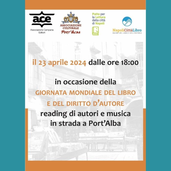 Giornata Mondiale del libro, a Port'Alba reading di autori e musica in strada