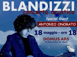 Lino Blandizzi in concerto, il tour al via sabato 18 maggio alla Domus Ars
