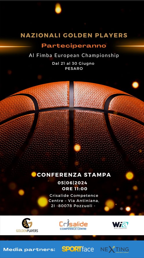 Nazionali Golden Players Italia, mercoledì 5 giugno la presentazione