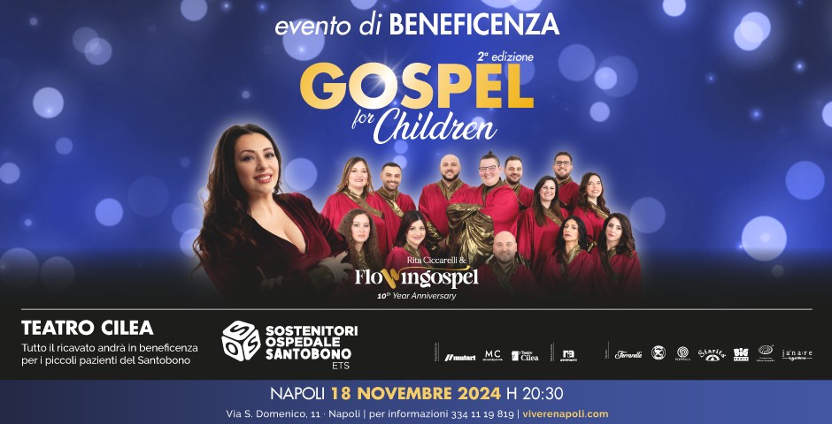 Gospel for Children, una serata di solidarietà per i bambini ospedalizzati