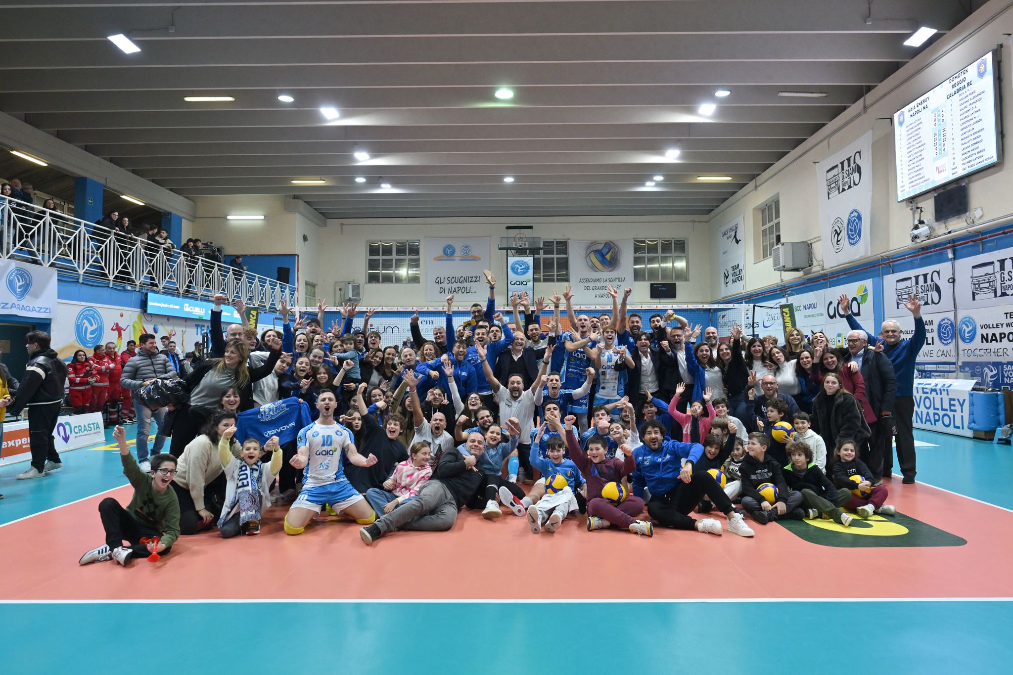 Gaia Energy Napoli, Reggio Calabria seconda in classifica cade al PalaSiani