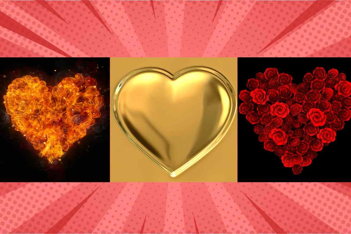 Test virale scegli un cuore