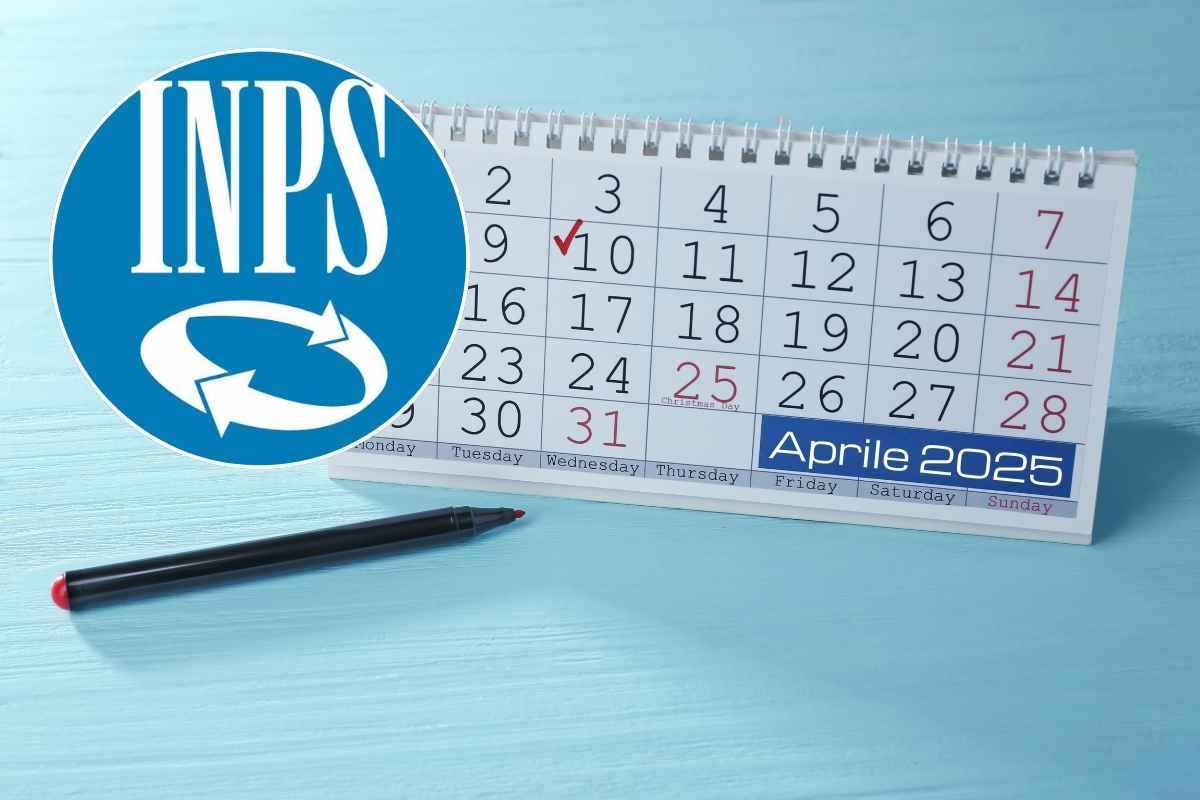 Calendario accrediti INPS aprile 2025