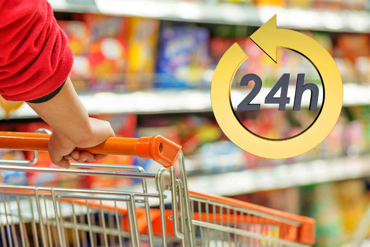 risparmia la supermercato con trucco delle 24 ore