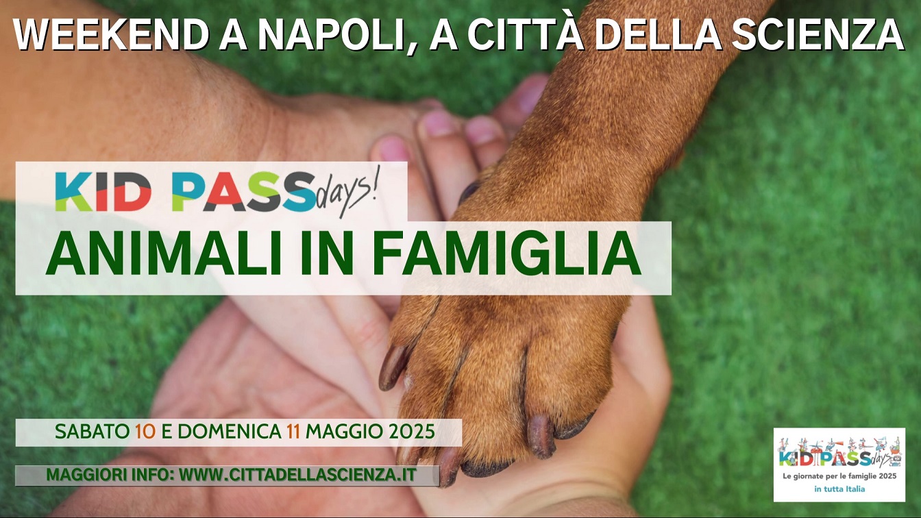 A Città della Scienza 'Kid Pass Days', bambini e famiglie al museo per la Festa della mamma