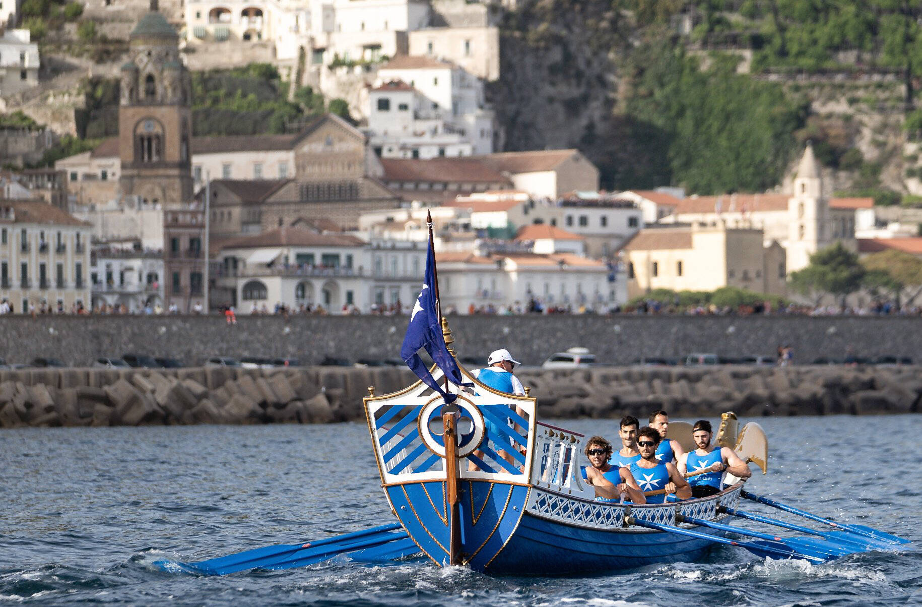 Il 70° Palio remiero delle Antiche Repubbliche Marinare si terrà alle 12:30 di domenica 18 maggio