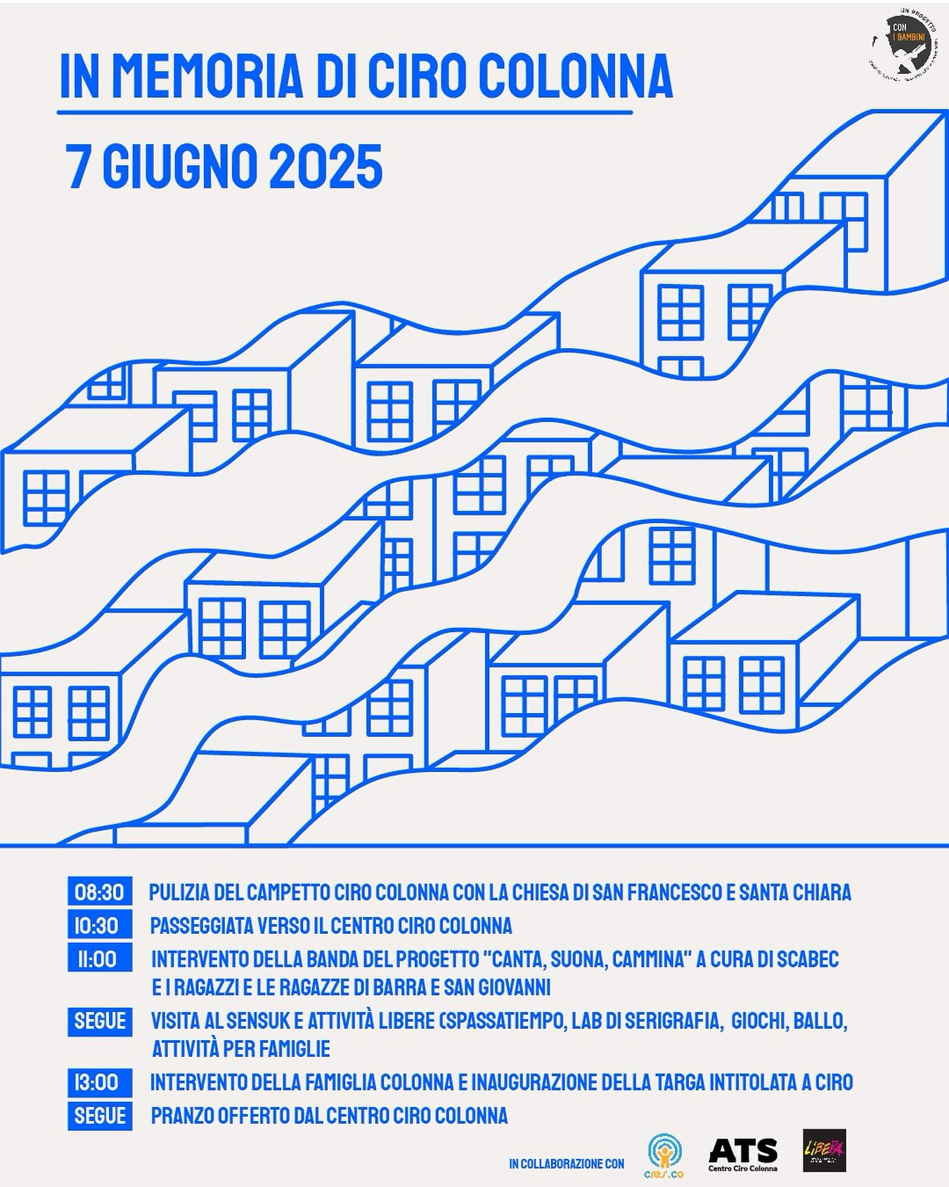 Napoli celebra la memoria di Ciro Colonna, 19enne vittima innocente di camorra: sabato 7 giugno diverse iniziative nella sua Ponticelli