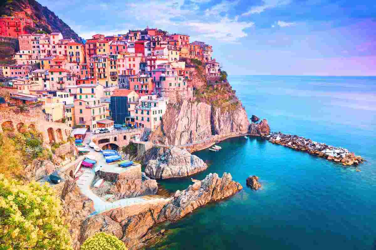 bellissimo borgo in liguria