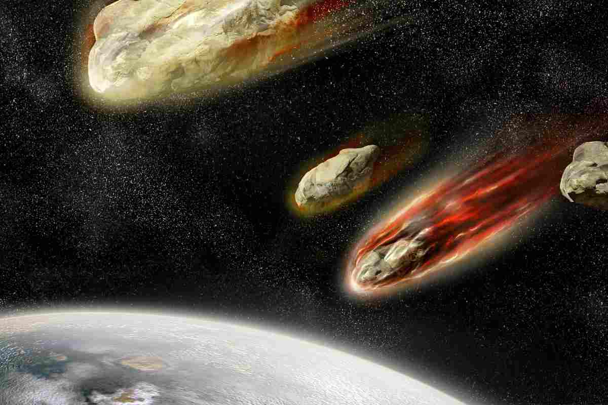 asteroidi si avvicinano alla terra