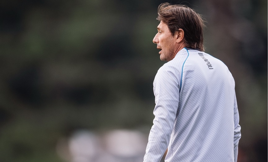 Conte carica il Napoli: “Siamo campioni, inevitabile essere favoriti”