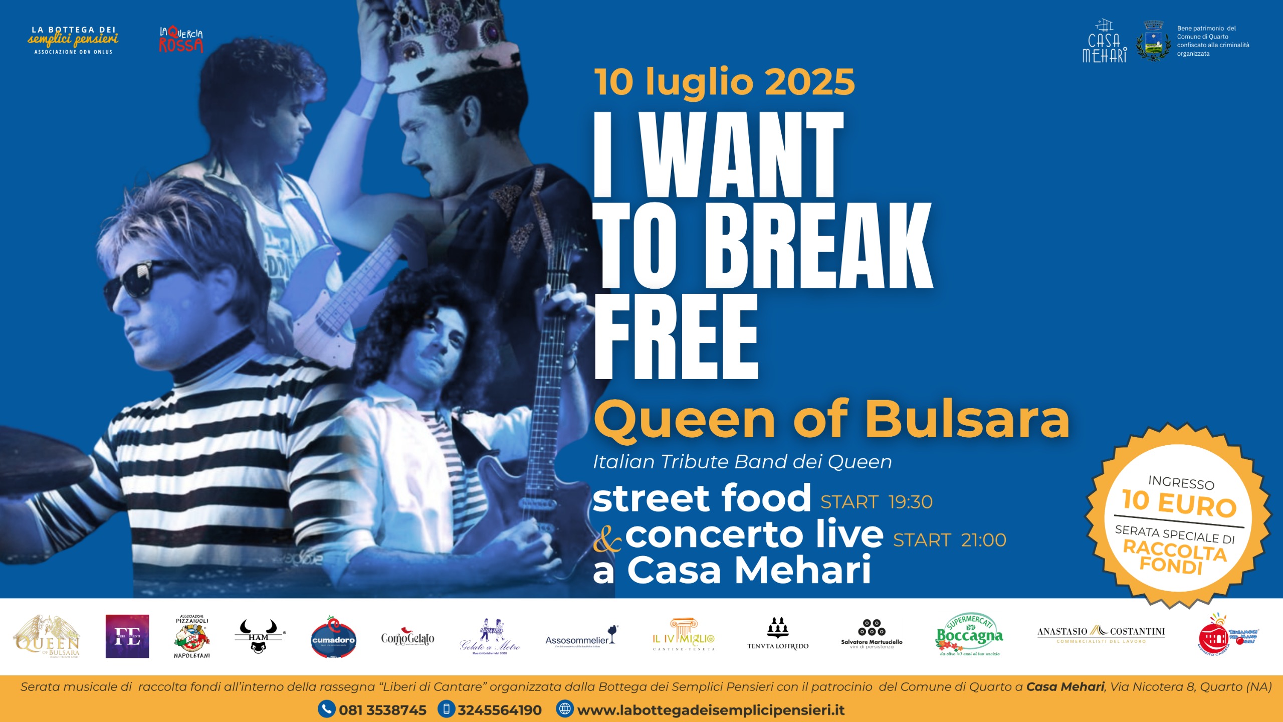 I Want to Break Free: musica, relazioni e bellezza condivisa a Casa Mehari