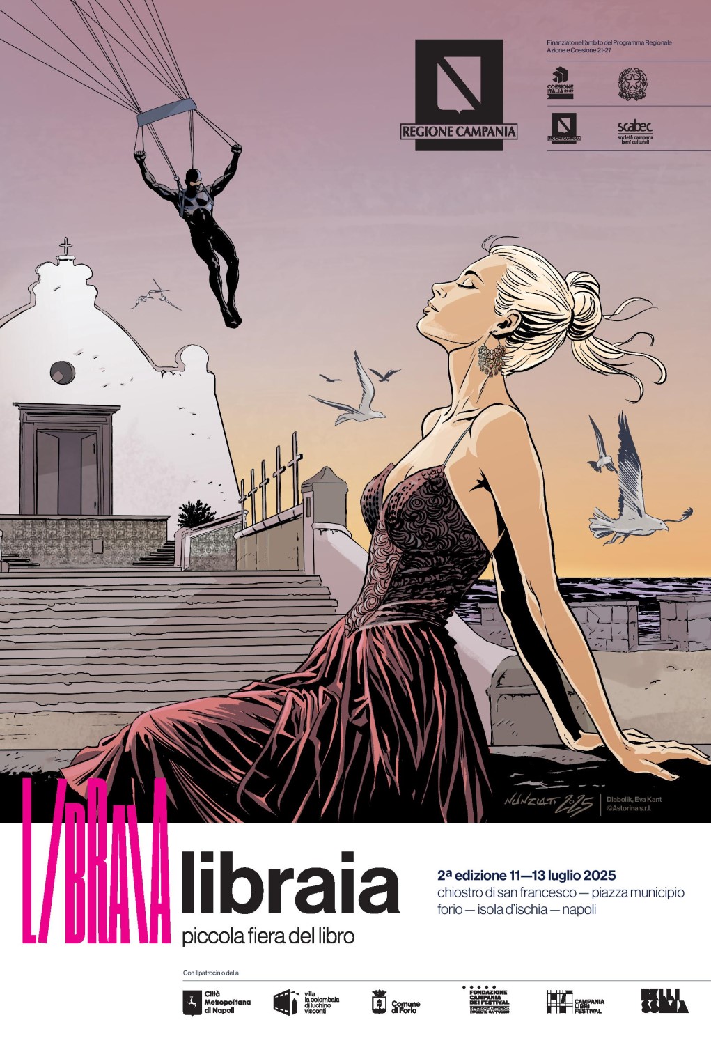 “Libraia” nell'ambito di Bellissima 2025: dall'11 al 13 luglio a Forio d'Ischia