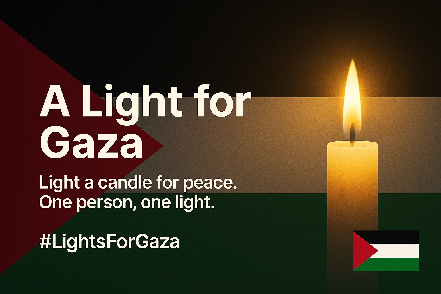 Parte da Napoli la fiaccolata digitale per Gaza