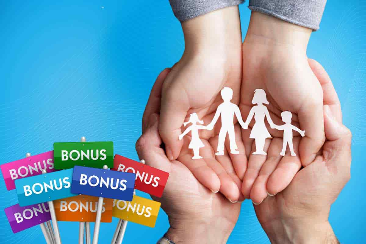 bonus famiglia da 1200 euro in una regione