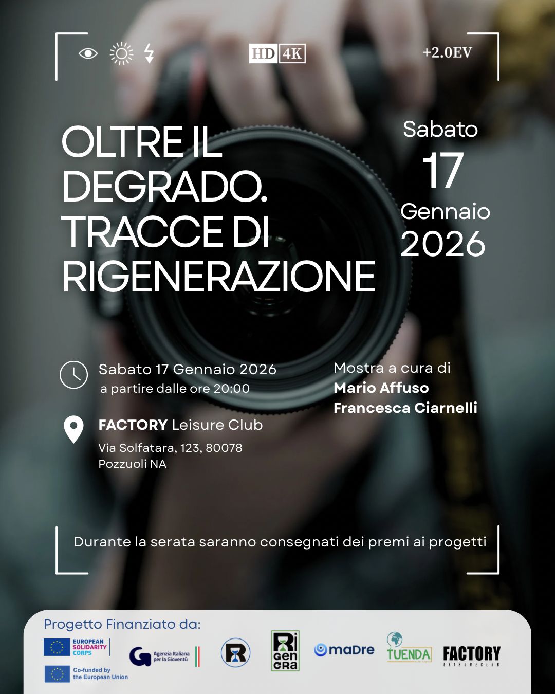 Pozzuoli. mostra fotografica: “Oltre il degrado. Tracce di rigenerazione” 